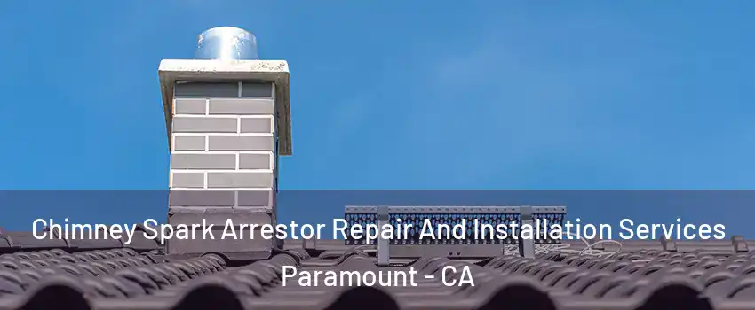  Chimney Spark Arrestor Repair And Installation Services Paramount - CA